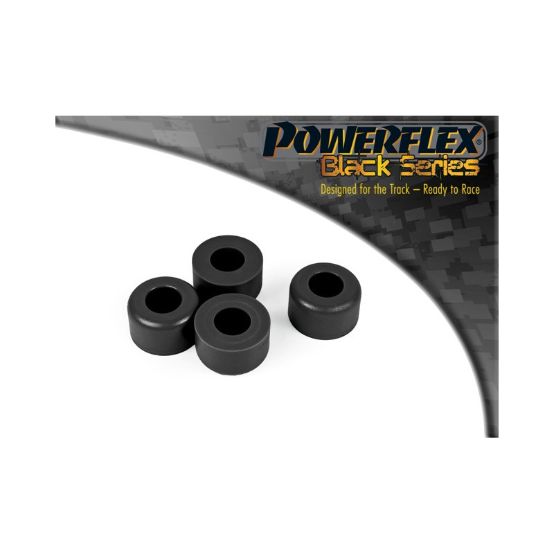 Silent-Bloc Powerflex Zwart Buitenkant Voorarm op Roll Bar Toyota Starlet KP60 RWD - PF-F76102-2N - PFF76-102BLK - 5055676532466