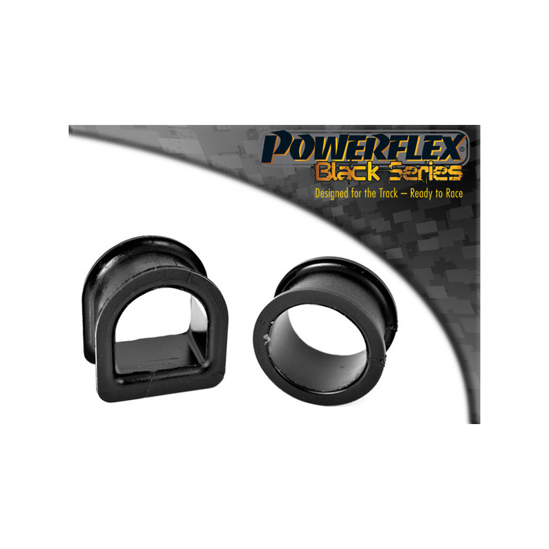 Silent-Bloc Powerflex zwart stuurhuis Toyota MR2 SW20 REV 1 (1989-1991) - PF-F76320N - PFF76-320BLK - 5055676518064