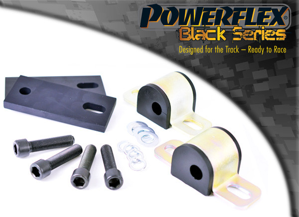 Silent-Bloc Powerflex Black Kit Achter Anti Cabrage Voor Triangle Toyota Starlet Turbo EP82 & EP91 - PF-F76402KN - PFF76-402KBLK - 5055676513809