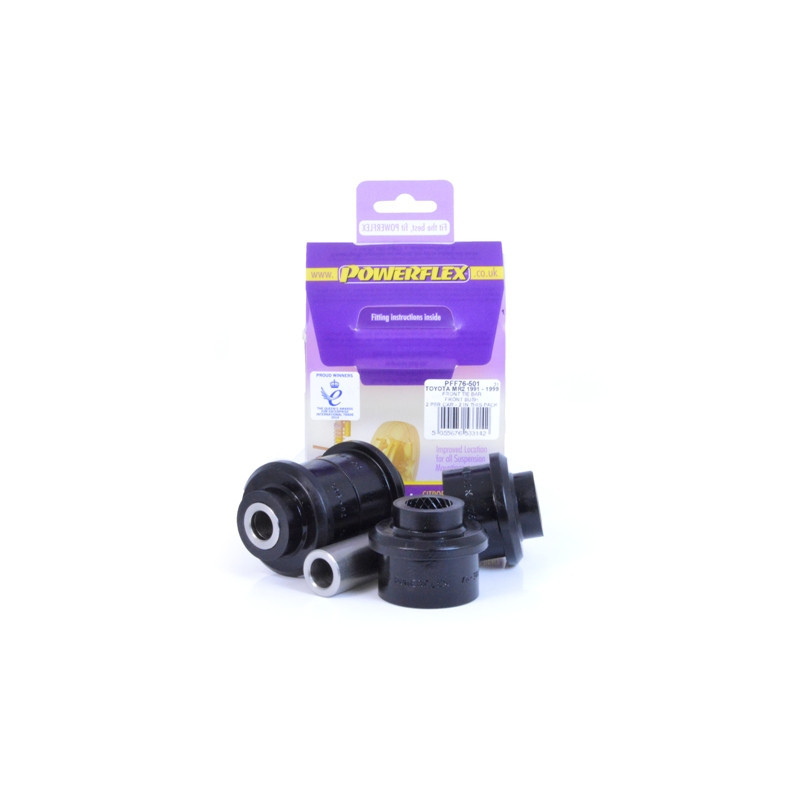 Silent-Bloc Powerflex voorstang Toyota MR2 SW20 REV 2 tot 5 (1991 - 1999) - PF-F76501-2 - PFF76-501 - 5055676533142