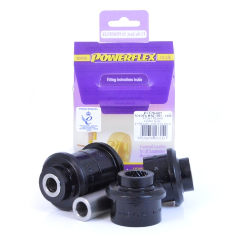 Silentbloc Powerflex față pentru tirantul față Toyota MR2 SW20 REV 2 până la 5 (1991 - 1999) - PF-F76501-2 - PFF76-501 - 5055676533142
