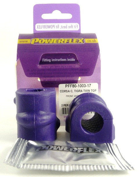 Powerflex Barra Stabilizzatrice Anteriore 17mm Opel Corsa C (2000-2006) - PF-F80100317-2 - PFF80-1003-17 - 5055676509536
