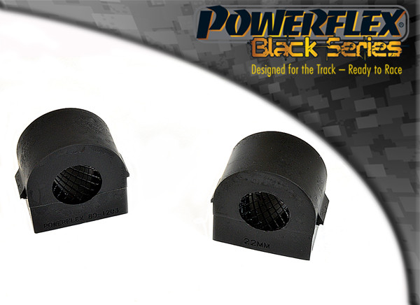 Powerflex bushes for Front Anti Roll Bar Mounting Bush 22mm (2 Piece) Opel Astra H MK5 (2004-2010) - PF-F80120322-2N - PFF80-1203-22BLK - 3661768618790