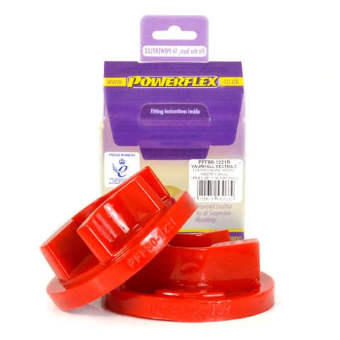 Powerflex bush for Rear Lower Engine Mount Insert Diesel (Round Centre) Cadillac BLS (2005 - 2010) - PF-F801221R - PFF80-1221R - 5055676530639