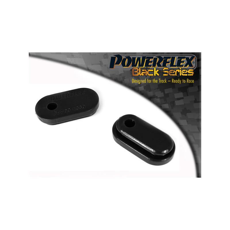Silent-Bloc Powerflex Zwart Onderste Radiateur Opel Astra MK5 - Astra H (2004-2010) - PF-F801330-2N - PFF80-1330BLK - 5055676532060