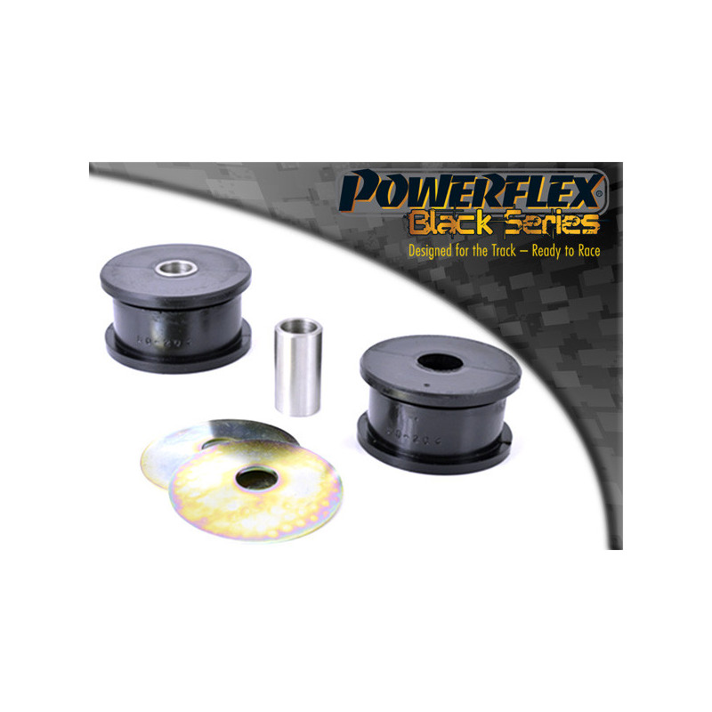Silent-Bloc Powerflex zwarte trekstang voor op Opel Corsa B chassis (1998-2000) - PF-F80204-2N - PFF80-204BLK - 5055676515681