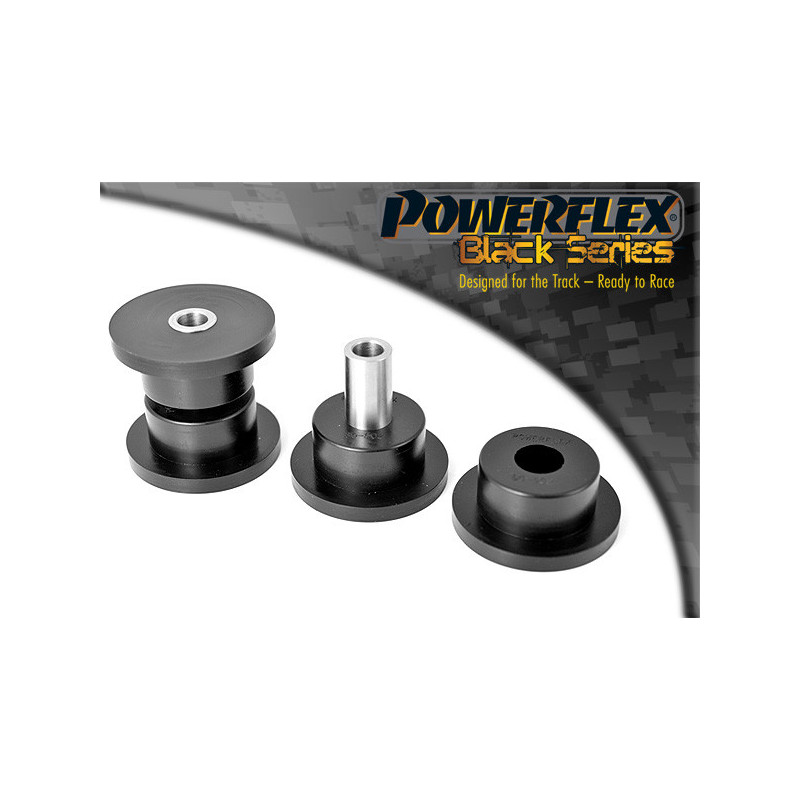 Silent-Bloc Powerflex Zwart Achterste Onderste Driehoek Voor Opel Vectra B (1995 - 2002) - PF-F80502-2N - PFF80-502BLK - 5055676522429