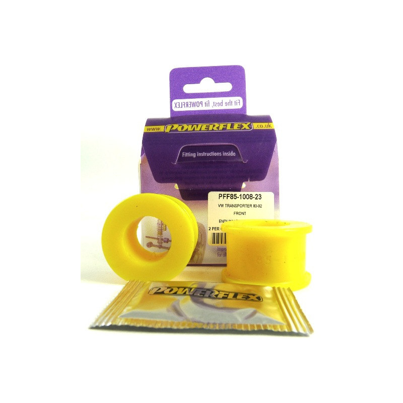 Silent-Bloc Powerflex Front Bar End Link 23mm Transporter modellen T25/T3 Type 2 Alle modellen (1979 - 1992) - PF-F85100823-2 - PFF85-1008-23 - 5055676510266