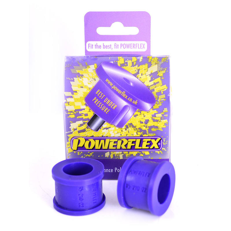 Silent-Bloc Powerflex Eibach 22mm Anti-Roll Bar Eyelet voor Volkswagen Golf MK2 (1985 - 1992) 2WD - PF-F8521022-2 - PFF85-210-22 - 5055676510426