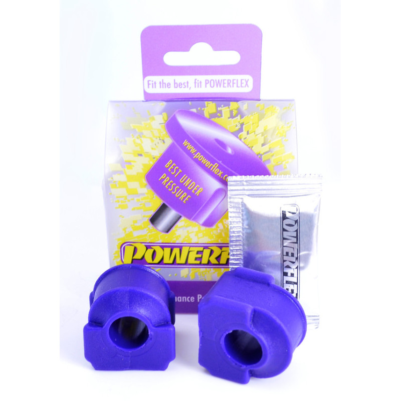 Silent-Bloc Powerflex Rolbeugel Buitenkant Voor 22mm Volkswagen Caddy Mk1 Type 14 (1985-1996) - PF-F8521522-2 - PFF85-215-22 - 5055676510488