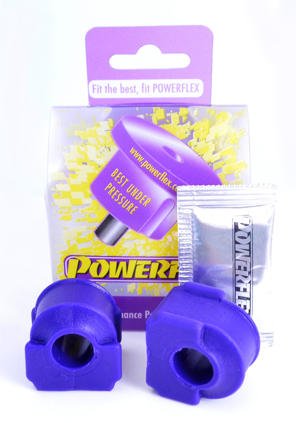 Silentbloc Powerflex exterioră pentru bară antiruliu față, 22 mm, Volkswagen Caddy Mk1 Tip 14 (1985-1996) - PF-F8521522-2 - PFF85-215-22 - 5055676510488