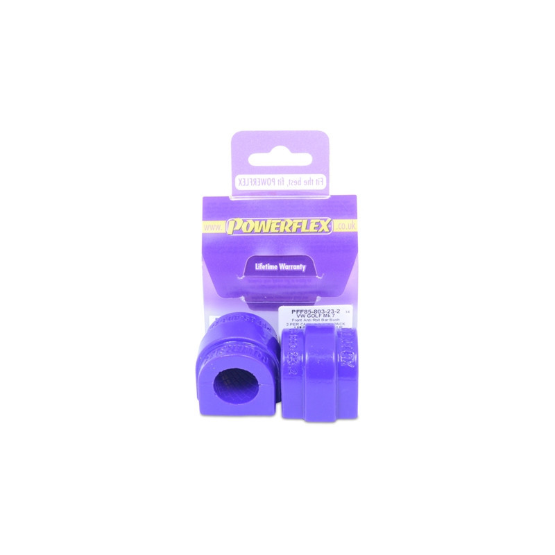 Silent-Bloc Powerflex Voorrolbeugel 21.7mm Audi A3 MK3 8V tot 125pk (2013-) - PF-F85803217-2 - PFF85-803-21.7 - 5055676536235