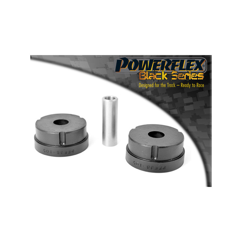 Silent-Bloc Powerflex Black Voorste Bovenste Motorsteun Volvo 850, S70, V70 (tot 2000) - PF-F88105N - PFF88-105BLK - 5055676511256