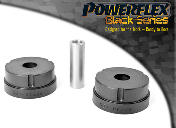 Silentbloc Powerflex Black – Suport motor superior față pentru Volvo 850, S70, V70 (până în 2000) - PF-F88105N - PFF88-105BLK - 5055676511256