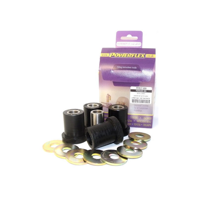 Silent-Bloc Powerflex Exterieur Achterste Onderste Driehoek Ferrari 355 (1994-1999) - PF-R17209-4 - PFR17-209 - 5055676502773