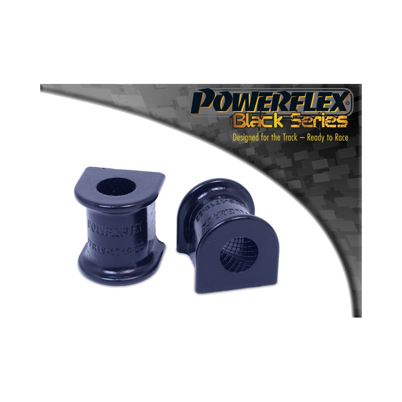 Silent-Bloc Powerflex zwart Antistabilisatorstang achter 22mm Ford Mustang (2015 -) - PF-R19171922-2N - PFR19-1719-22BLK - 5055676535788