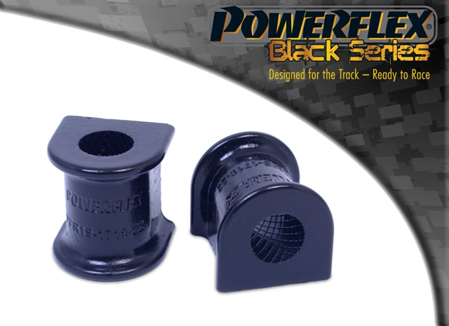 Silentbloc Powerflex negru, bară antiruliu spate 22 mm, Ford Mustang (2015 -) - PF-R19171922-2N - PFR19-1719-22BLK - 5055676535788