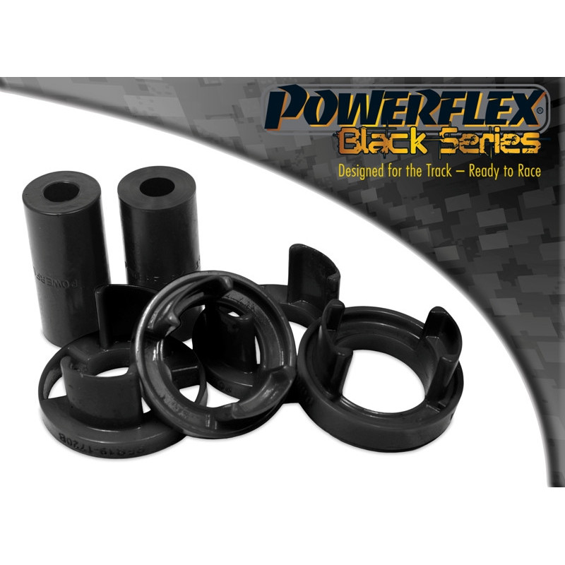 Silent-Bloc Powerflex Zwart Voorste Inzetstuk Achterste Wieg Ford Mustang (2015 -) - PF-R191720-2N - PFR19-1720BLK - 5055676536907