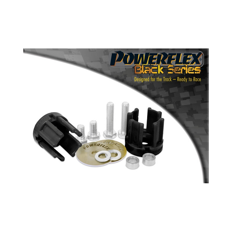 Silent-Bloc Powerflex Black Insert Voorste Differentieel Achter Ford Mustang (2015 -) - PF-R191730-2N - PFR19-1730BLK - 5055676536969