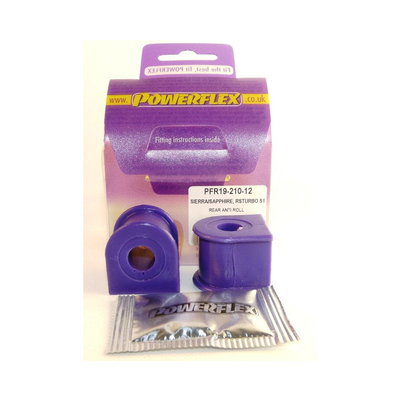 Silent-Bloc Powerflex achter anti-rolstang 12mm Ford Escort RS Turbo serie 1 - PF-R1921012-2 - PFR19-210-12 - 5055676503206