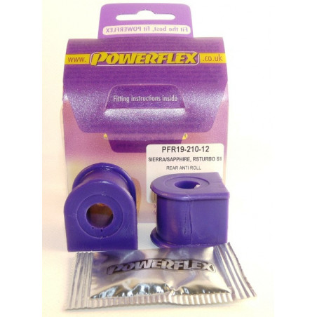 Powerflex bushes for Rear Anti Roll Bar Mounting Bush 12mm Ford Escort RS Turbo Series 1