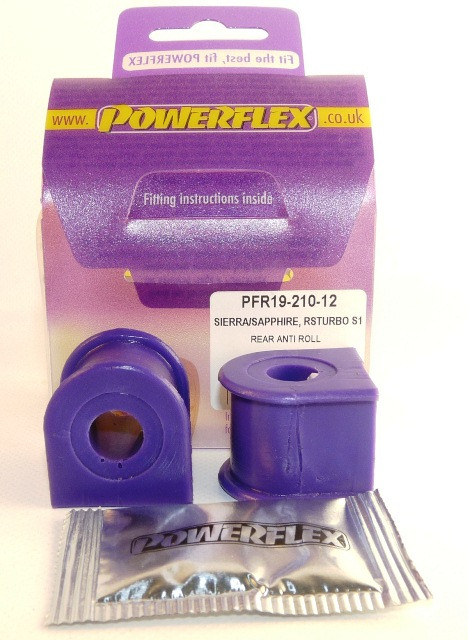 Silent-Bloc Powerflex Barre Anti-Roulis Arrière 12mm Ford Escort RS Turbo Série 1 - PF-R1921012-2 - PFR19-210-12 - 5055676503206