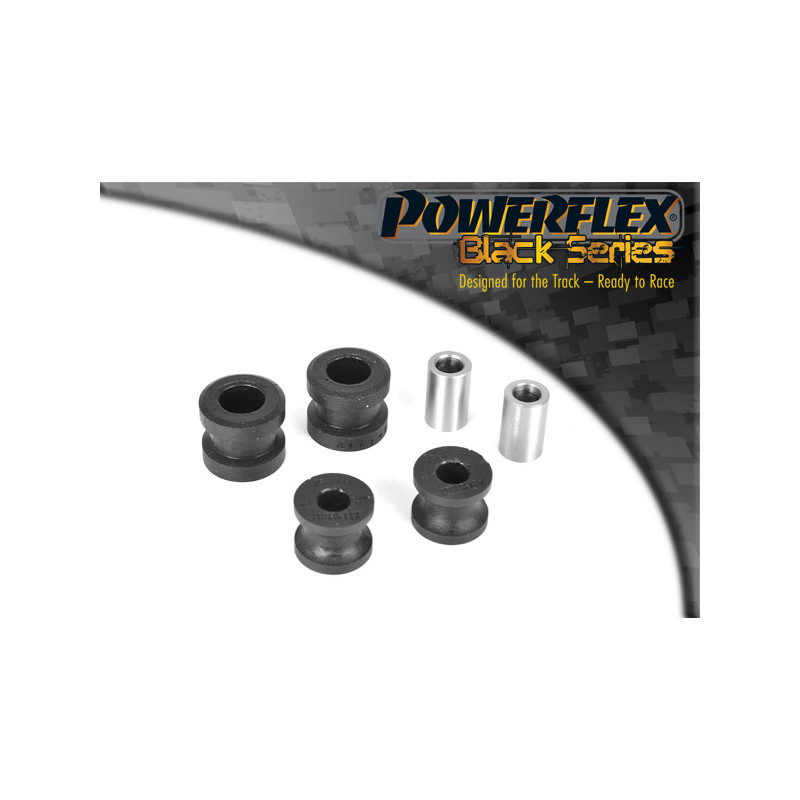 Silent-Bloc Powerflex Black Rear Anti-Roll Bar Linkage Kit Honda Civic EG4, EG5, EG6, EJ1 & EJ2 92-96 Integra Type R 95-00 - PF-R25111-2N - PFR25-111BLK - 5055676528056