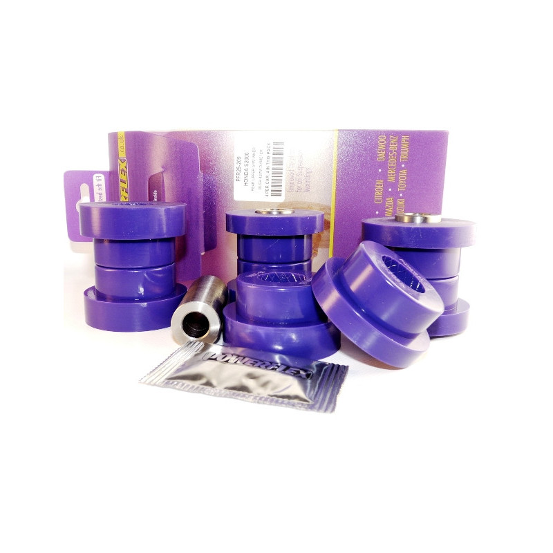 Silent-Bloc Powerflex achterste bovendriehoek voor Honda S2000 (1999-2009) - PF-R25209-4 - PFR25-209 - 5055676504173