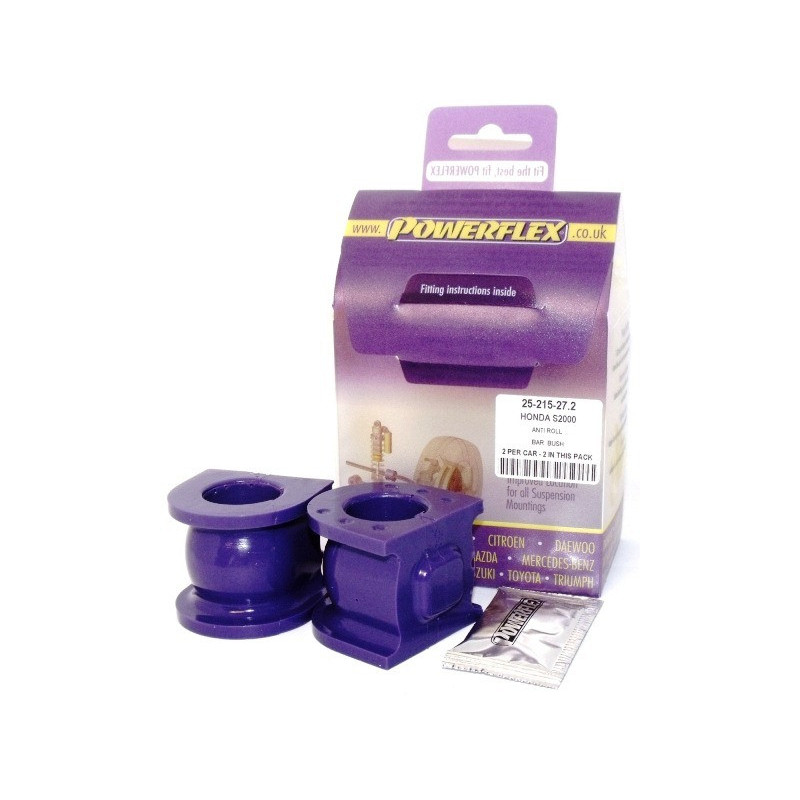 Silent-Bloc Powerflex rolbeugel achter 27.2mm Honda S2000 (1999-2009) - PF-R25215272-2 - PFR25-215-27.2 - 5055676504234