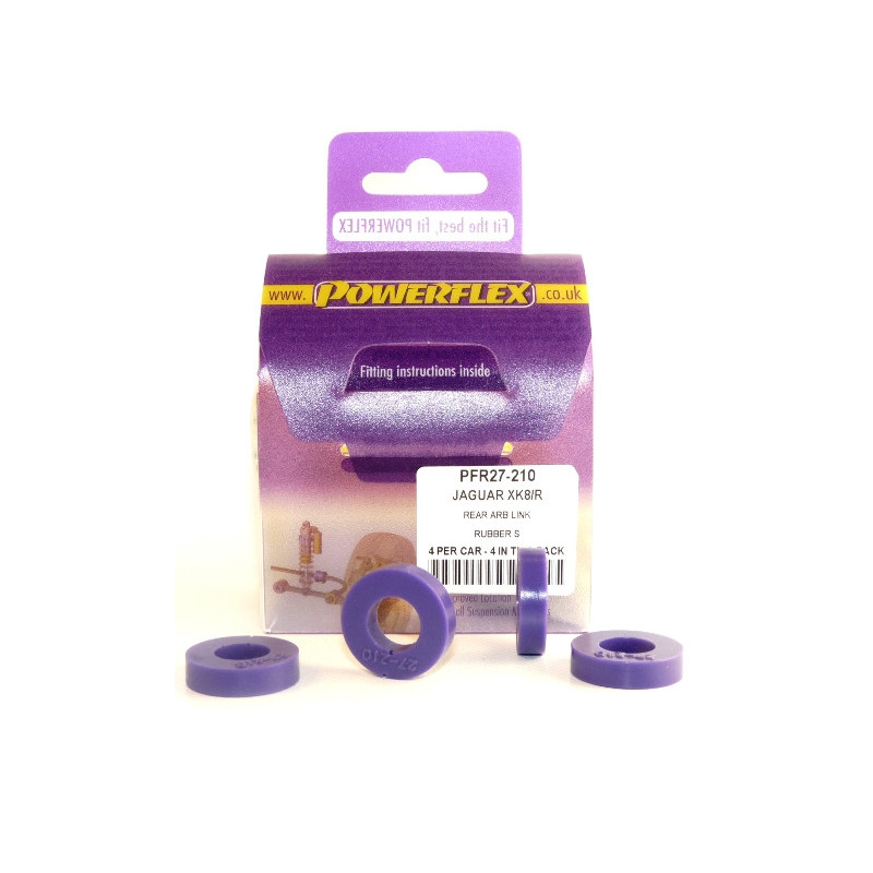Silent-Bloc Powerflex achterste rolbeugel Jaguar XJ6, XJ6R - X300 & X306 (1994-1997) - PF-R27210-4 - PFR27-210 - 5055676504388