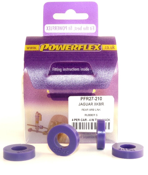 Silentbloc Powerflex pentru bară antiruliu spate Jaguar XJ6, XJ6R - X300 și X306 (1994-1997) - PF-R27210-4 - PFR27-210 - 5055676504388