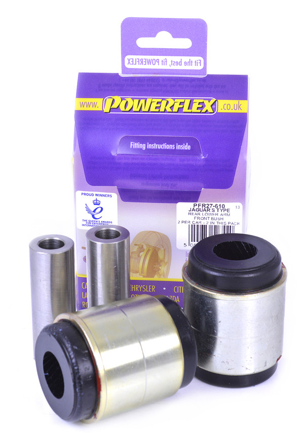 Silent-Bloc Powerflex Avant Intérieur Bras Arrière Inférieur Jaguar F Type (2013-) - PF-R27610-2 - PFR27-610 - 5055676523440