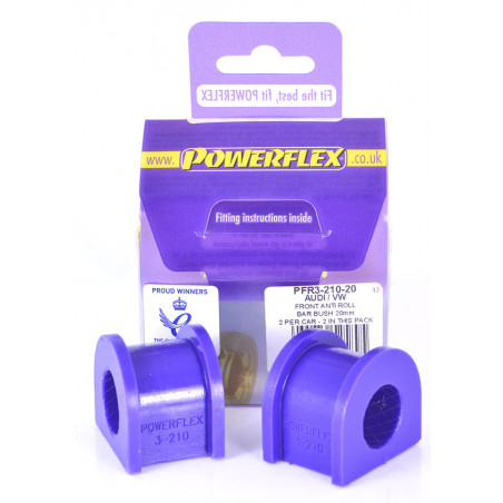 Boccola Powerflex Barra Stabilizzatrice Posteriore 20mm Audi A4 incluso Avant (2WD)