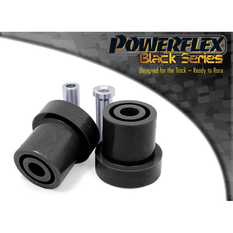 Silent-Bloc Powerflex Zwart Achtervering Audi A6 / S6 / RS6 C5 (1997-2005) - PF-R3215-2N - PFR3-215BLK - 5055676537935