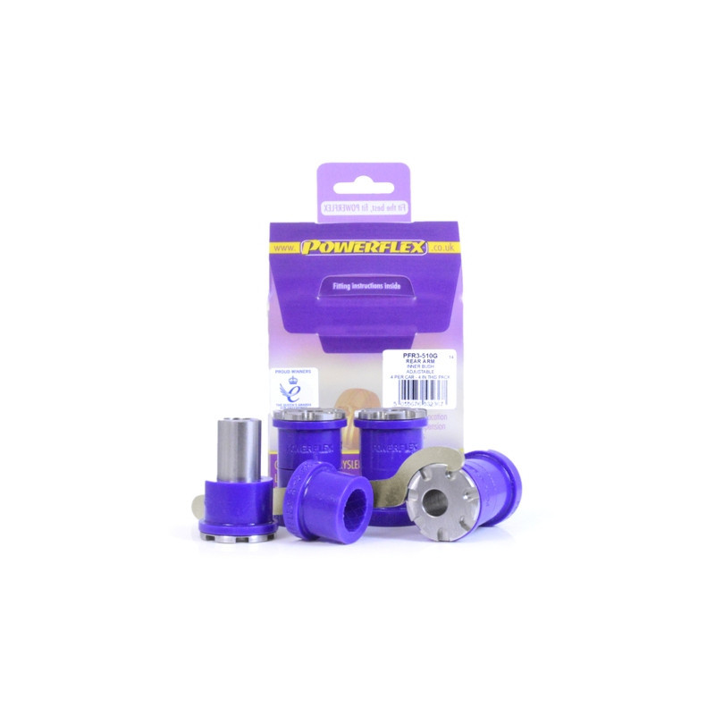 Silent-Bloc Powerflex Interieur Driehoek Achter Aanpassing Audi S3 Mk1 Type 8L 4WD (1999-2003) - PF-R3510G-4 - PFR3-510G - 5055676532367