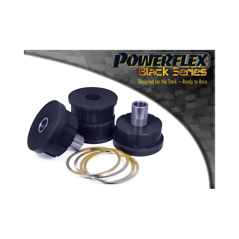 Silent-Bloc Powerflex Zwart Voor Achter Cradle Audi A4 (2008-2016) - PF-R3730-2N - PFR3-730BLK - 5055676539946