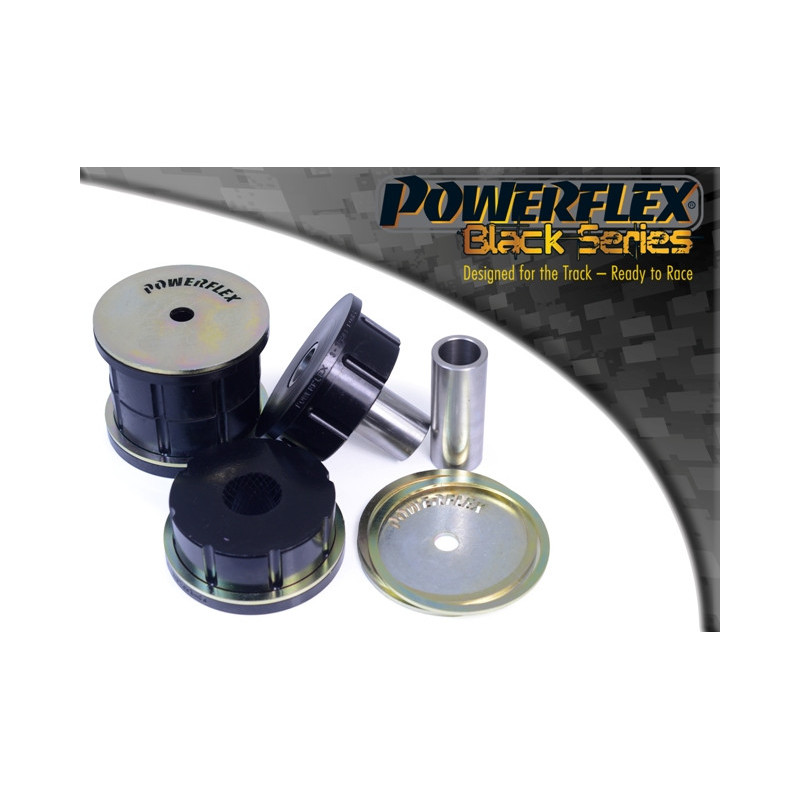 Silent-Bloc Powerflex achtersteun zwart Audi A4 (2008-2016) - PF-R3732-2N - PFR3-732BLK - 5055676539984