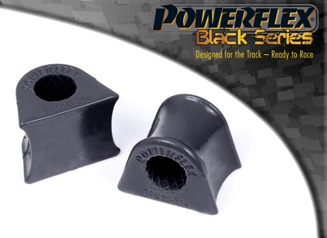 Silent-Bloc Powerflex Support Barre Anti-Roulis Arrière Lancia Integrale 16v (1989-1994) - PF-R30314-2N - PFR30-314BLK - 5055676540355