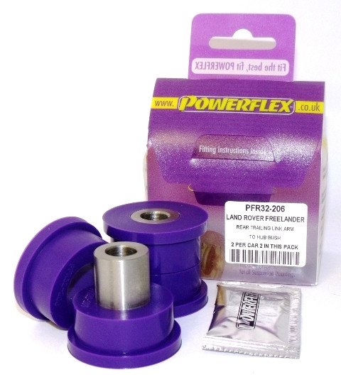 Powerflex Boccola Braccio Posteriore a Mozzo Land Rover Freelander (1997 - 2006) - PF-R32206-2 - PFR32-206 - 5055676504586