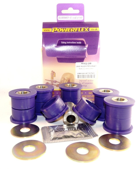 Silentbloc Powerflex pentru traversa spate Land Rover Freelander (1997 - 2006) - PF-R32208-6 - PFR32-208 - 5055676504609