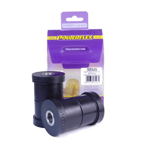 Silent-Bloc Powerflex achterste onderste arm Land Rover Discovery 3 / LR3 (2004 - 2009) - PF-R32411-2 - PFR32-411 - 5055676530981