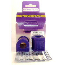 Silent-Bloc Powerflex Rolbeugel Achter 16mm Mazda RX-8 (2003-2012) - PF-R3611516-2 - PFR36-115-16 - 5055676504913