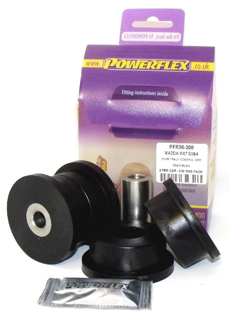 Silentbloc Powerflex pentru brațul oscilant al brațului de suspensie spate, interior, Mazda RX-7 Generațiile 3 și 4 (1992-2002) - PF-R36308-2 - PFR36-308 - 5055676505026