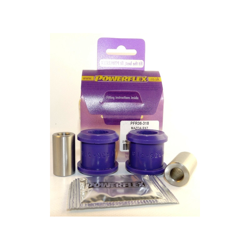 Silent-Bloc Powerflex Exterieur Verstelbare Stropdas Achter Mazda RX-7 Generatie 3 & 4 (1992-2002) - PF-R36318-2 - PFR36-318 - 5055676505118