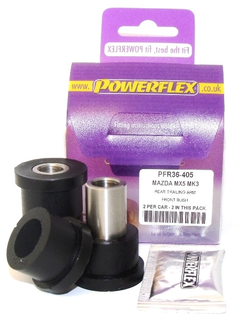 Powerflex Boccola Tirante Braccio Posteriore Mazda MX-5, Miata Mk3 NC (2005-2015) - PF-R36405-2 - PFR36-405 - 5055676505187
