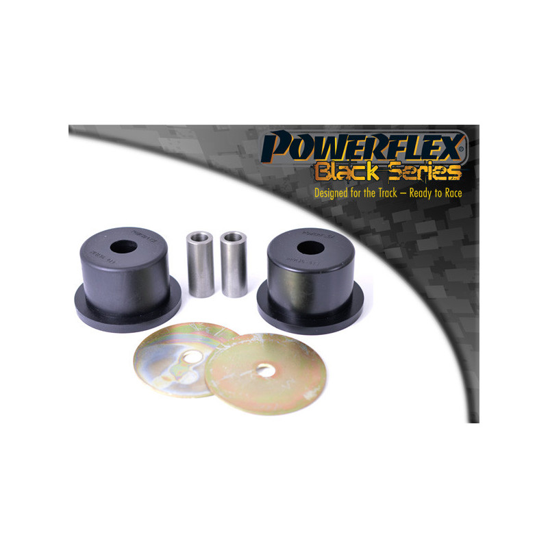 Silent-Bloc Powerflex Zwart Achterste Differentieelsteun Mazda MX-5, Miata Mk3 NC (2005-2015) - PF-R36411-2N - PFR36-411BLK - 5055676518101
