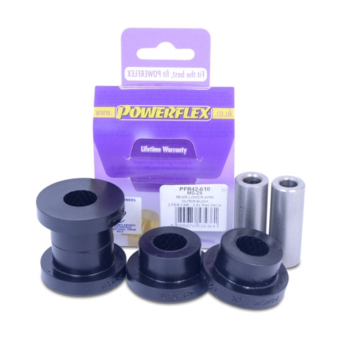 Powerflex bushes for Rear Lower Arm Outer Bush Honda Civic EG4 5 6, EJ1 2 (1992-1996) Integra Type R DC2 (1995-2000) - PF-R42610-2 - PFR42-610 - 5055676534361