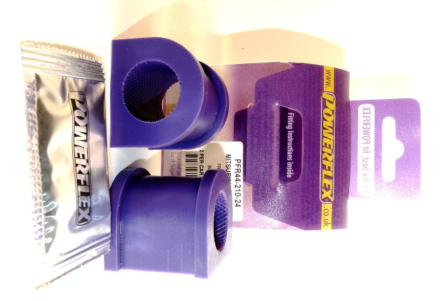 Powerflex Barra Stabilizzatrice Posteriore 24mm Mitsubishi Lancer Evolution 7, 8 & 9 - PF-R4421024-2 - PFR44-210-24 - 5055676505675