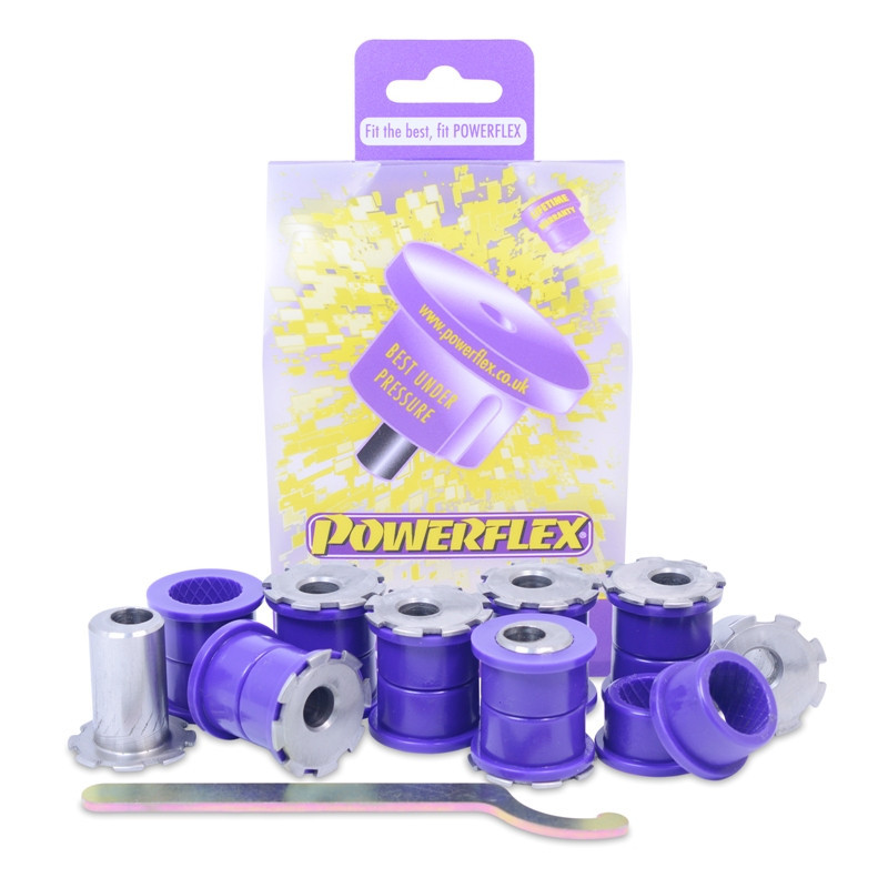 Silent-Bloc Powerflex bovenste achterarm - Nissan 200SX camberaanpassing - S13, S14, S14A & S15 - PF-R46204G-8 - PFR46-204G - 5055676505989