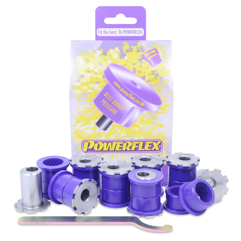 Silent-Bloc Powerflex bovenste achterarm - Nissan 200SX camberaanpassing - S13, S14, S14A & S15 - PF-R46204G-8 - PFR46-204G - 5055676505989